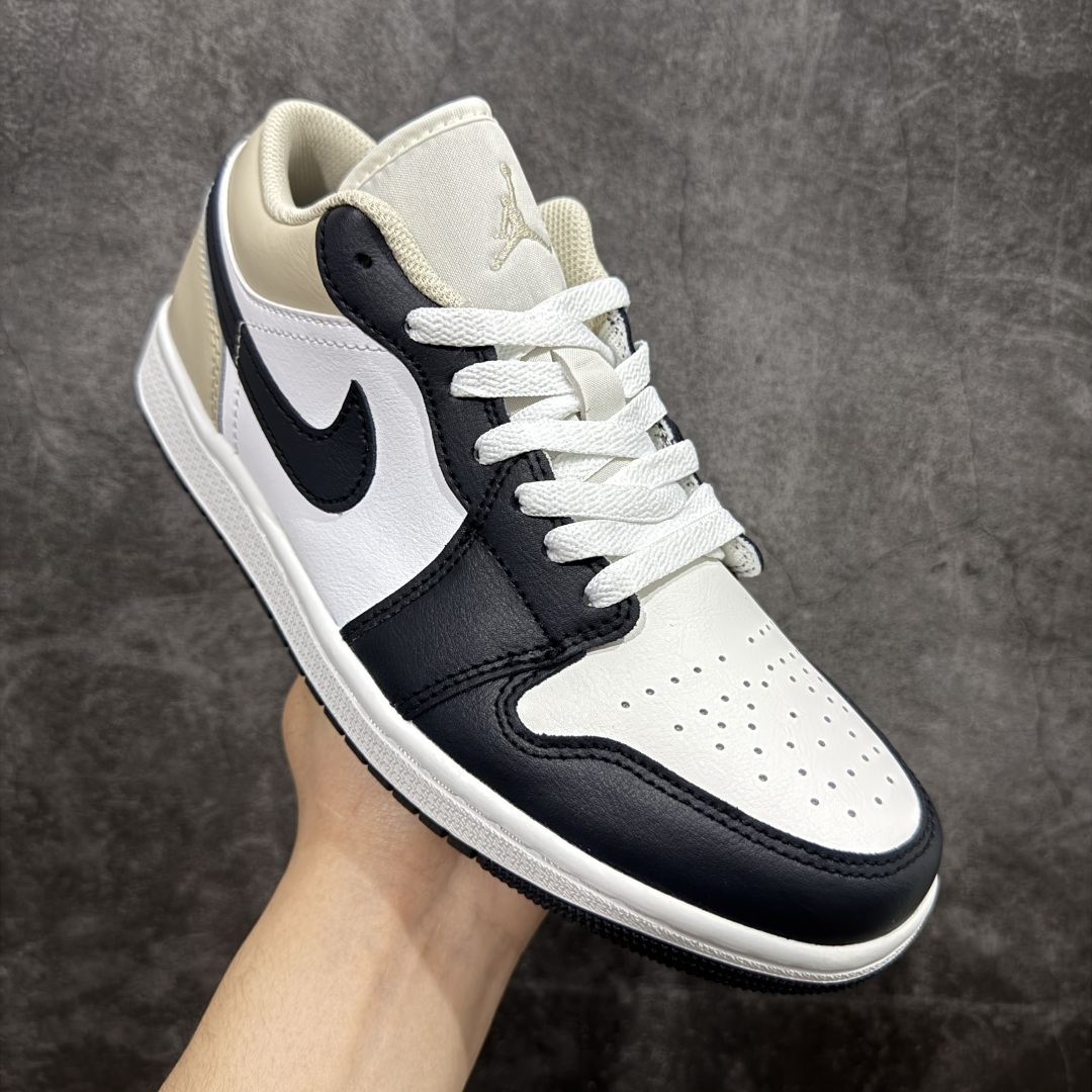 240 【DT纯原】Air Jordan AJ1 Low 低帮 白棕黑 553558-153