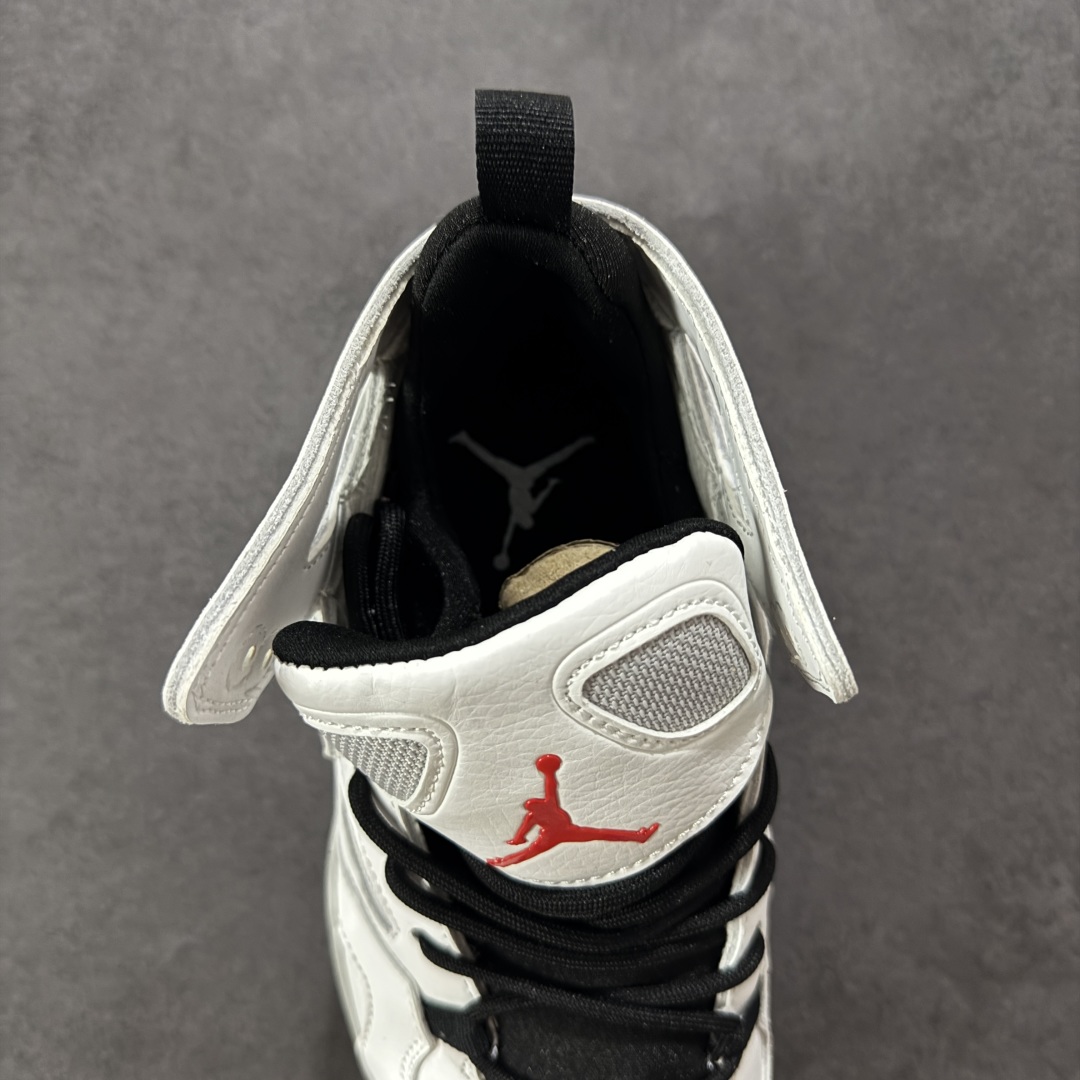 图片[7]-【PB版本】Air Jordan Fltclb\’91 全新配色 AJ 乔丹篮球鞋 全鞋身原档案刺绣 细节精准还原 后跟内置原厂MD缓震中底内置搭载原装真气垫 货号：555427-102 尺码：36 36.5 37.5 38 38.5 39 40 40.5 41 42 42.5 43 44 44.5 45-选品中心