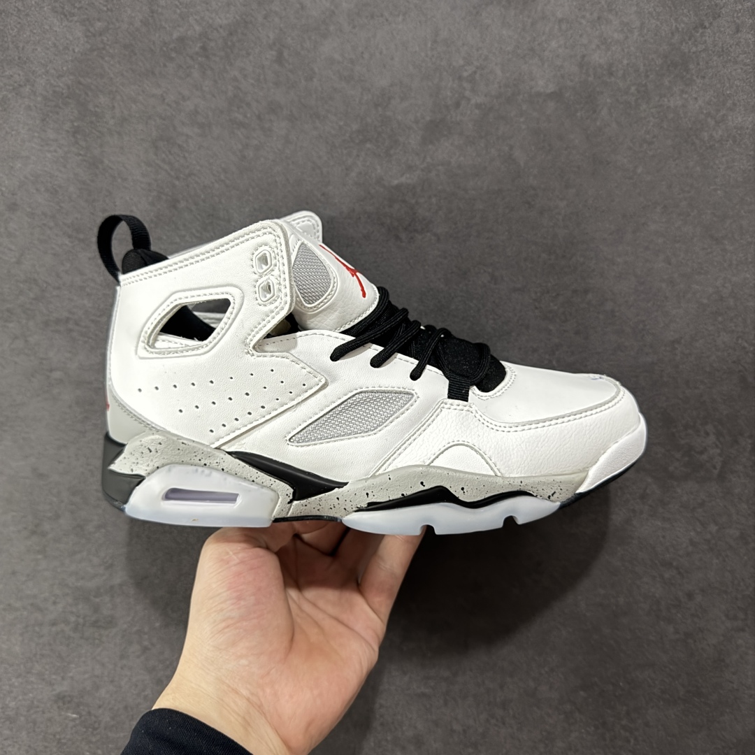 【PB版本】Air Jordan Fltclb\’91 全新配色 AJ 乔丹篮球鞋 全鞋身原档案刺绣 细节精准还原 后跟内置原厂MD缓震中底内置搭载原装真气垫 货号:555427-102 尺码:36 36.5 37.5 38 38.5 39 40 40.5 41 42 42.5 43 44 44.5 45-选品中心