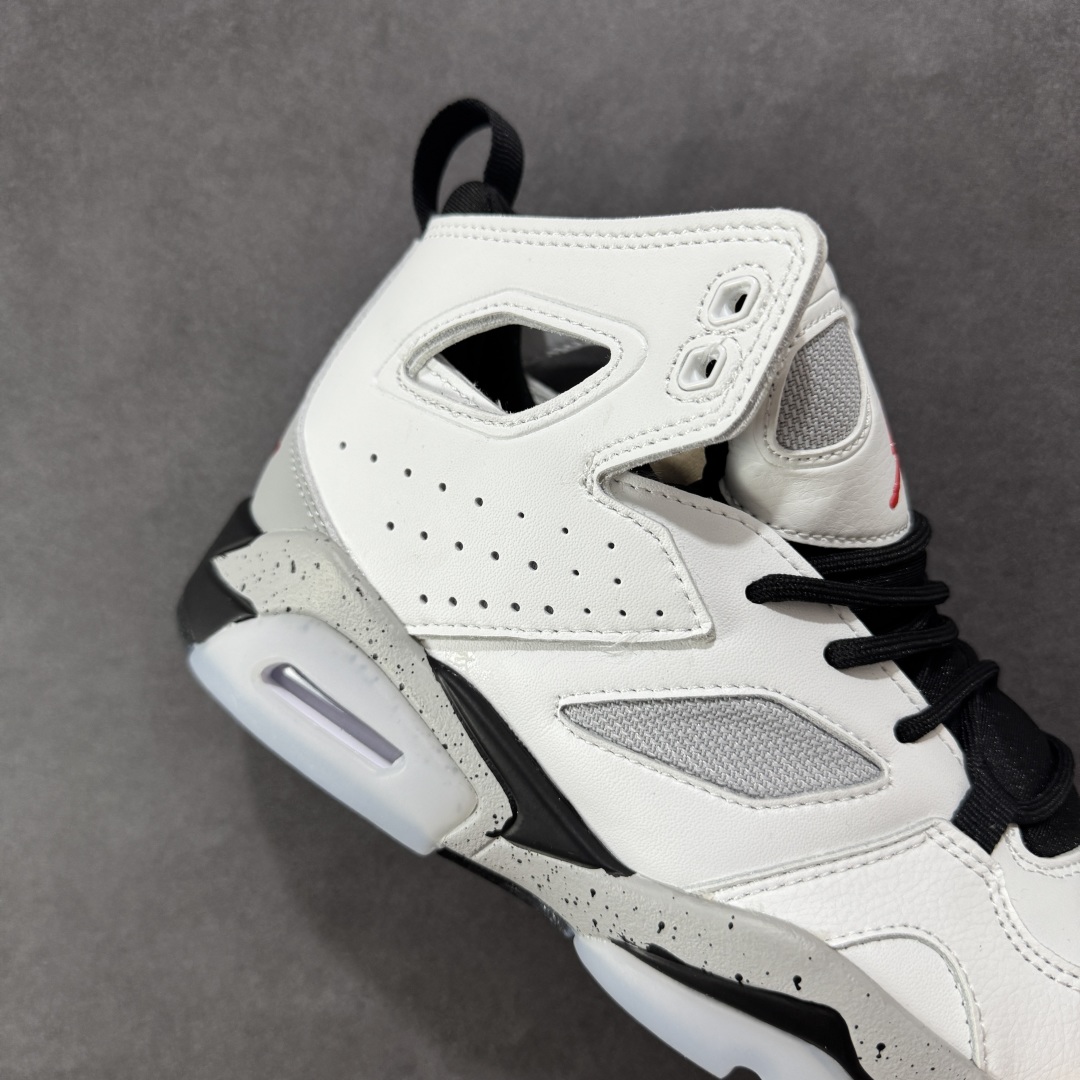 图片[6]-【PB版本】Air Jordan Fltclb\’91 全新配色 AJ 乔丹篮球鞋 全鞋身原档案刺绣 细节精准还原 后跟内置原厂MD缓震中底内置搭载原装真气垫 货号：555427-102 尺码：36 36.5 37.5 38 38.5 39 40 40.5 41 42 42.5 43 44 44.5 45-选品中心