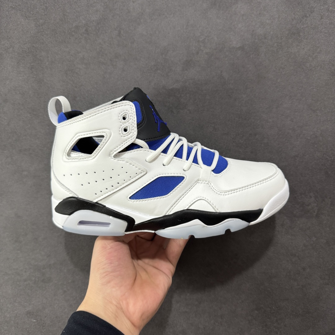 【PB版本】Air Jordan Fltclb\'91 全新配色 AJ 乔丹篮球鞋 全鞋身原档案刺绣 细节精准还原 后跟内置原厂MD缓震中底内置搭载原装真气垫 货号：DH5424-101 尺码：36 36.5 37.5 38 38.5 39 40 40.5 41 42 42.5 43 44 44.5 45-选品中心