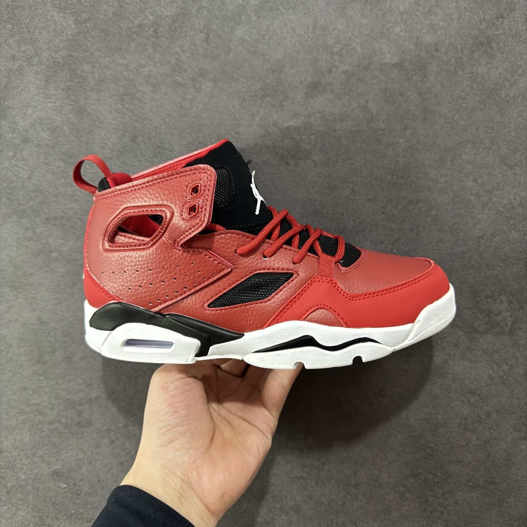 【PB版本】Air Jordan Fltclb\’91 全新配色 AJ 乔丹篮球鞋 全鞋身原档案刺绣 细节精准还原 后跟内置原厂MD缓震中底内置搭载原装真气垫 货号：555472-600 尺码：36 36.5 37.5 38 38.5 39 40 40.5 41 42 42.5 43 44 44.5 45-选品中心