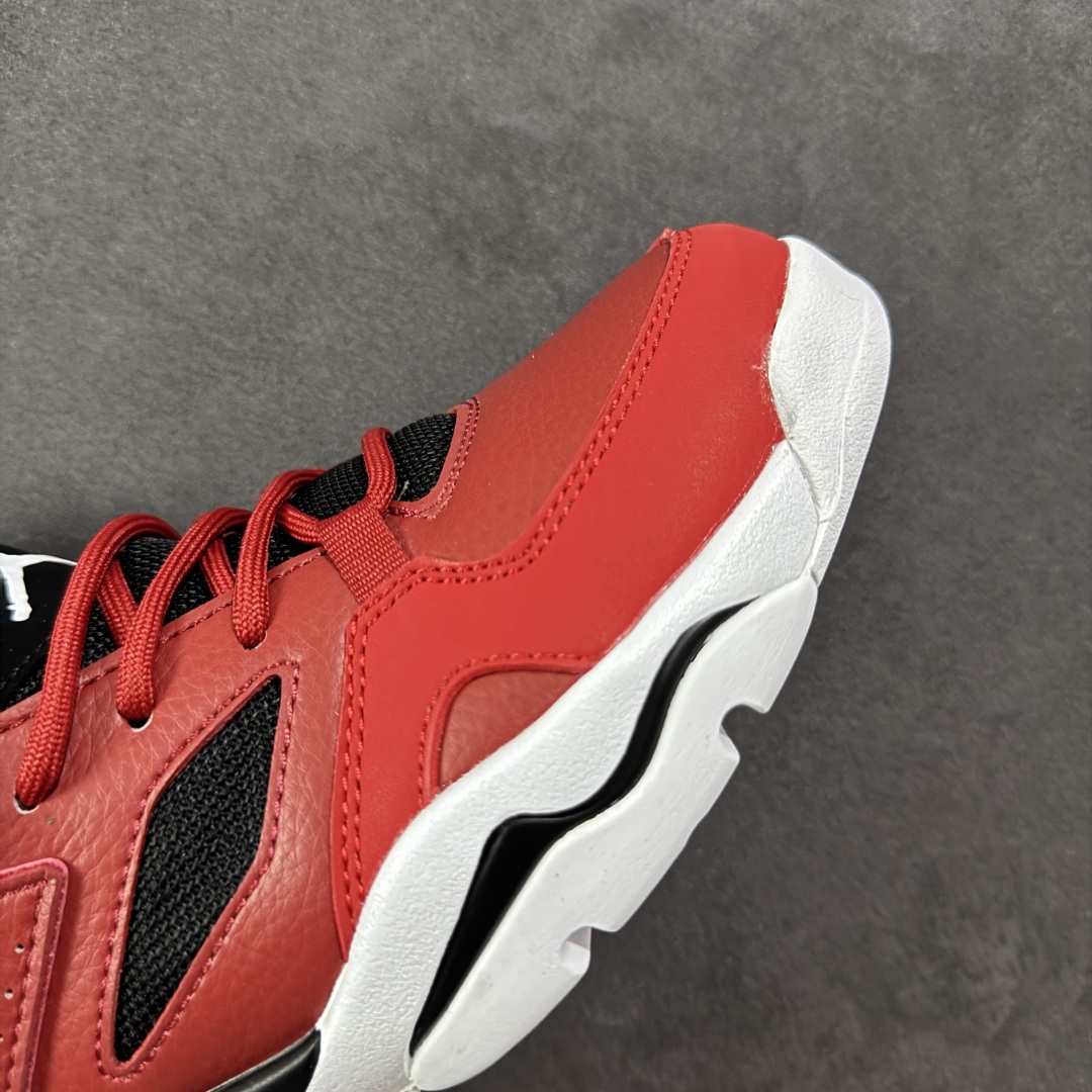 图片[5]-【PB版本】Air Jordan Fltclb\’91 全新配色 AJ 乔丹篮球鞋 全鞋身原档案刺绣 细节精准还原 后跟内置原厂MD缓震中底内置搭载原装真气垫 货号：555472-600 尺码：36 36.5 37.5 38 38.5 39 40 40.5 41 42 42.5 43 44 44.5 45-选品中心