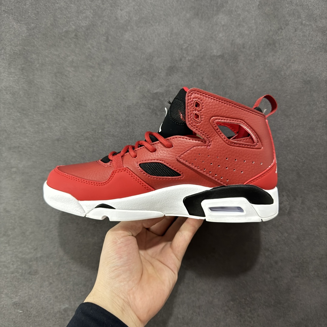 图片[2]-【PB版本】Air Jordan Fltclb\’91 全新配色 AJ 乔丹篮球鞋 全鞋身原档案刺绣 细节精准还原 后跟内置原厂MD缓震中底内置搭载原装真气垫 货号：555472-600 尺码：36 36.5 37.5 38 38.5 39 40 40.5 41 42 42.5 43 44 44.5 45-选品中心