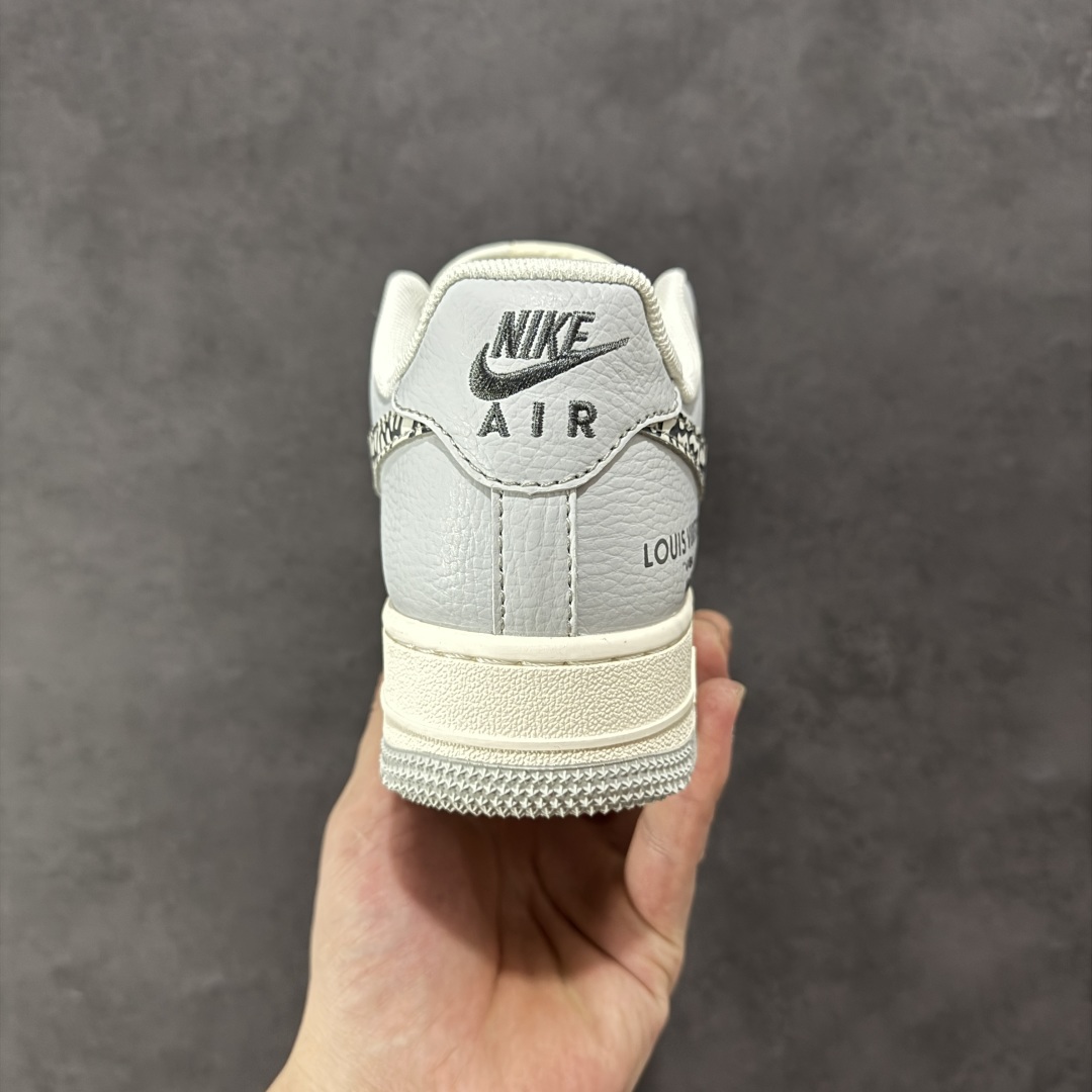 260 【定制版】海外限量发售！NIke Air Force 1 '07 Low “LV联名——灰蓝石纹”空军一号 低帮 运动鞋 休闲鞋 ZH2598-307