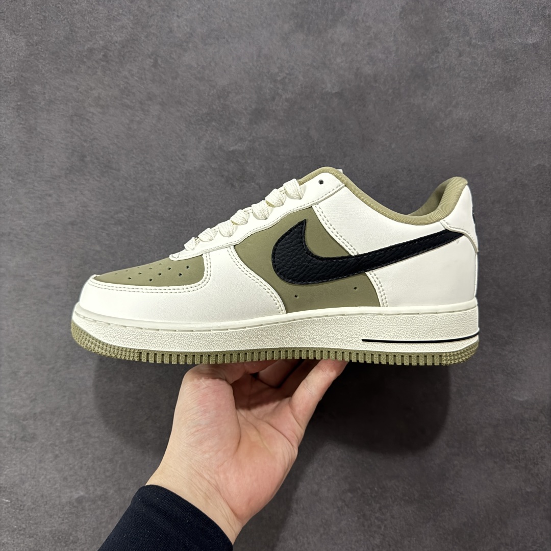 200 海外限量发售！NIke Air Force 1 '07 Low “Supreme联名--米军绿”空军一号 低帮 运动鞋 休闲鞋 CH6336-508
