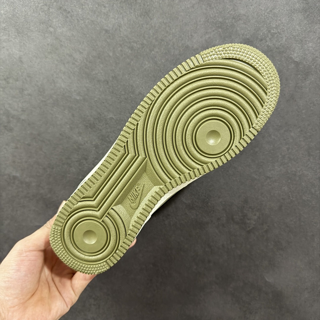 200 海外限量发售！NIke Air Force 1 '07 Low “Supreme联名--米军绿”空军一号 低帮 运动鞋 休闲鞋 CH6336-508