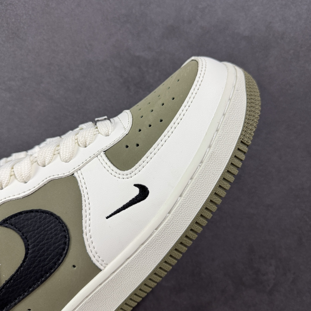 200 海外限量发售！NIke Air Force 1 '07 Low “Supreme联名--米军绿”空军一号 低帮 运动鞋 休闲鞋 CH6336-508