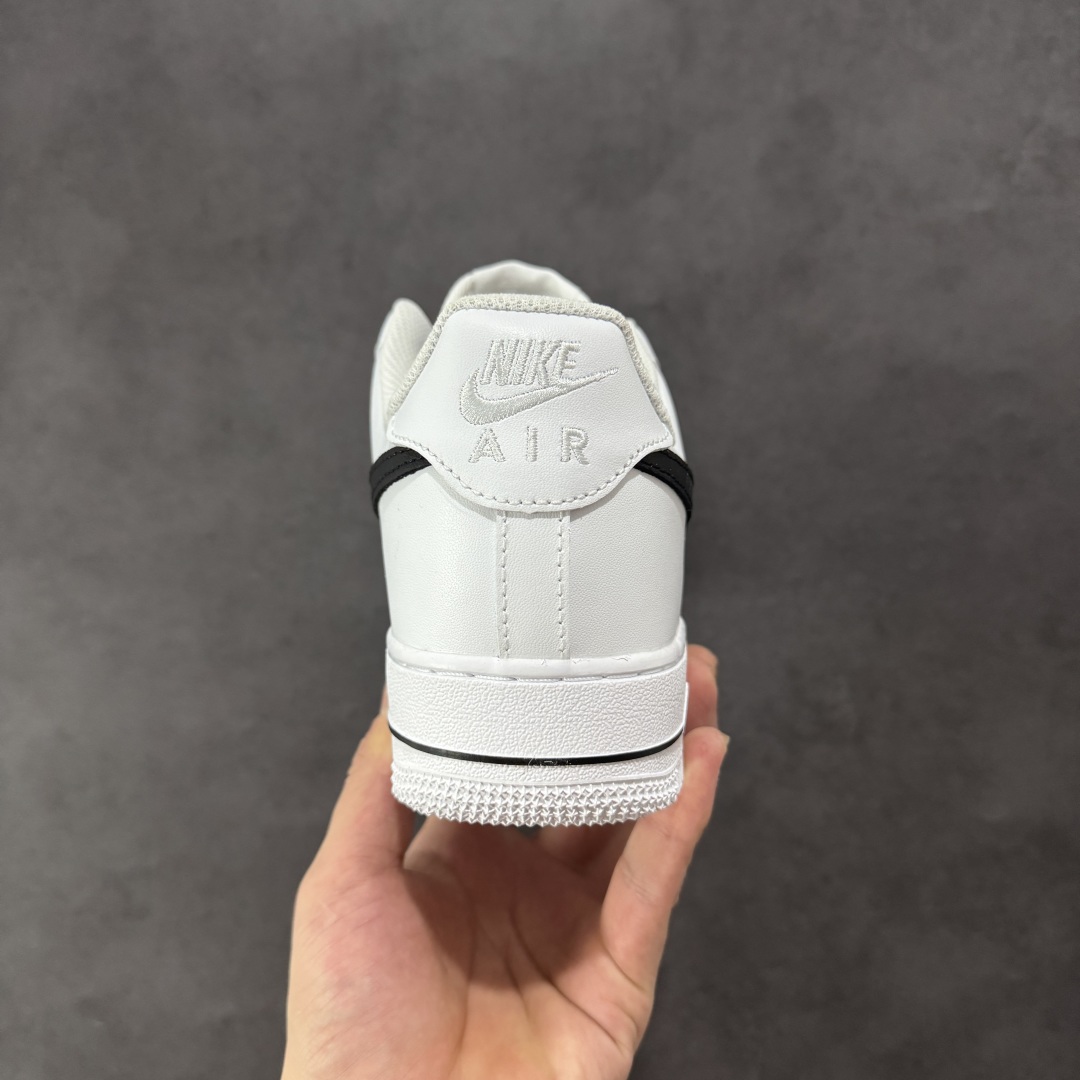 260 【定制版】官方爆款定制 Nike Air Force 1 Low’07 白黑麻绳 空军一号低帮休闲板鞋 ZH0316-072
