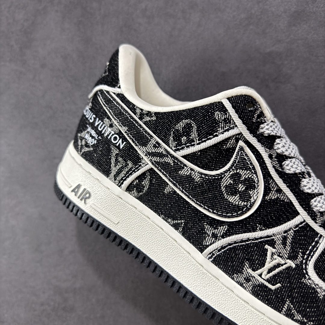 260 【定制版】Nike Air Force 1'07 Low LV联名 深黑色牛仔 空军一号低帮休闲板鞋 SC9207-531