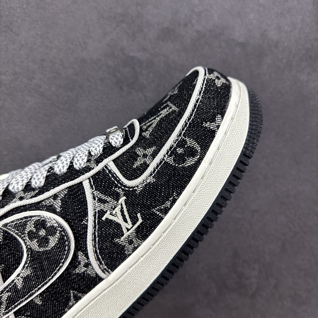 260 【定制版】Nike Air Force 1'07 Low LV联名 深黑色牛仔 空军一号低帮休闲板鞋 SC9207-531