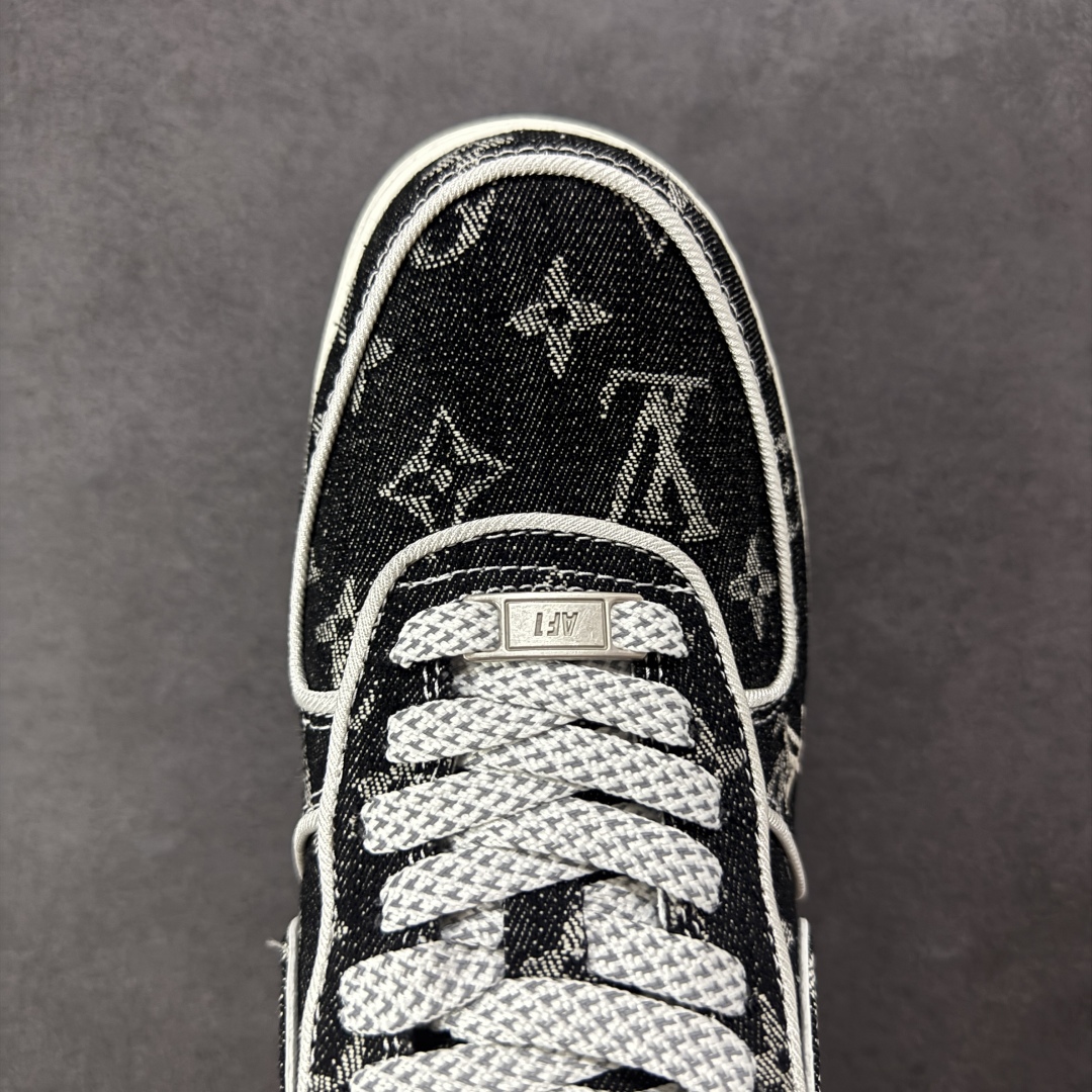 260 【定制版】Nike Air Force 1'07 Low LV联名 深黑色牛仔 空军一号低帮休闲板鞋 SC9207-531