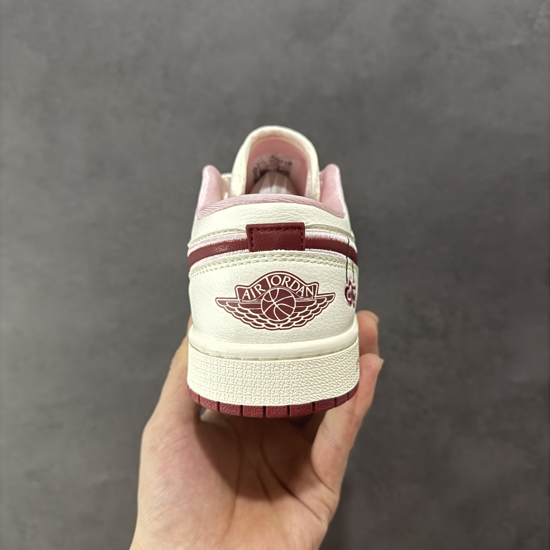 280 【定制版】Air Jordan 1 Low AJ1 乔1 情人节限定 红樱桃 高端定制 低帮复古篮球鞋 XX3168-520