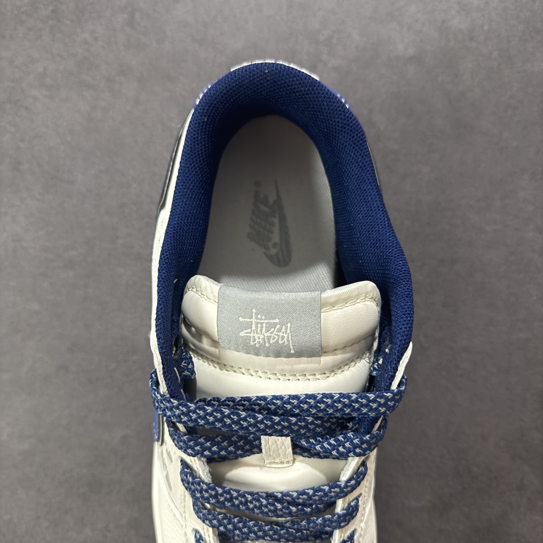 280 【定制版】Nike SB Dunk Low 斯图西联名 双拼爆炸蓝勾 周年高端定制 低帮休闲板鞋 XS6089-593