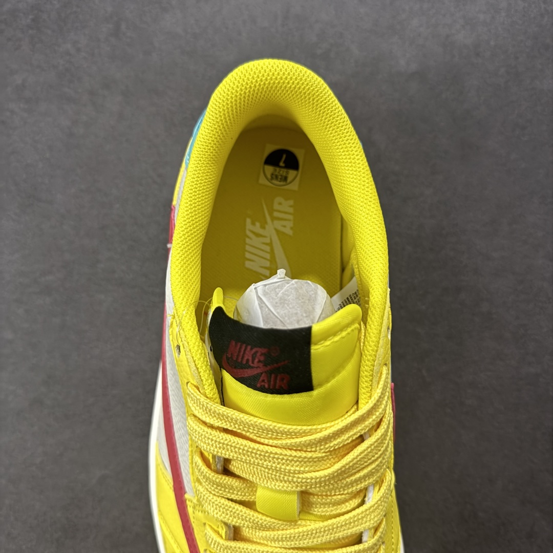 280 【定制版】Travis Scott x Fragment Design x Air Jordan 1 Low SP AJ1 联名倒勾 低帮文化休闲板鞋 DN6901-091