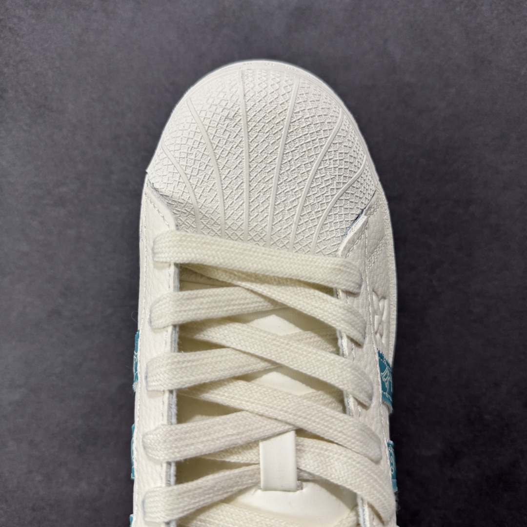【定制版】Lv x Ad Superstar 定制配色 路易威登联名 三叶草低帮休闲百搭贝壳头板鞋 AD0001