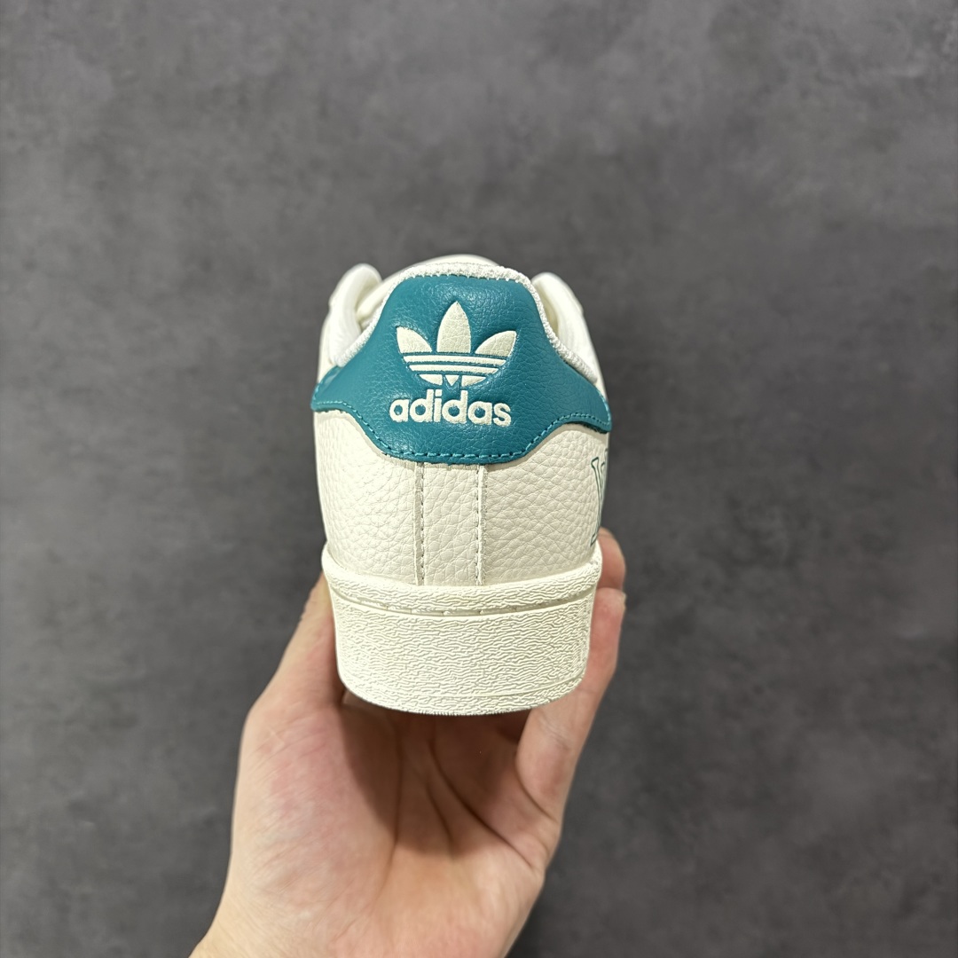 【定制版】Lv x Ad Superstar 定制配色 路易威登联名 三叶草低帮休闲百搭贝壳头板鞋 AD0001