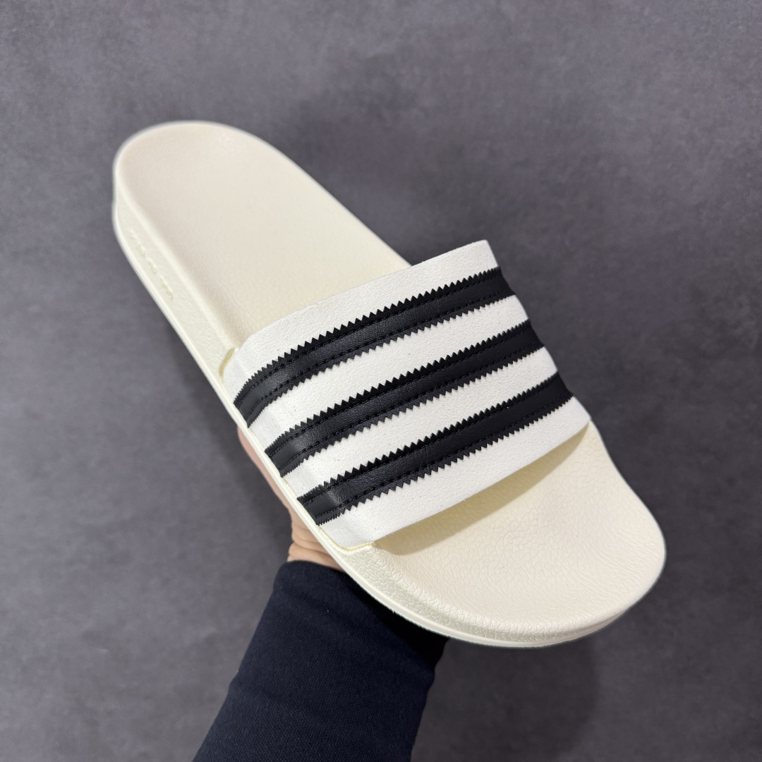 100 Fear of God x adidas Adilette Slides 舒适 防滑一字拖鞋 男女同款 IH2272