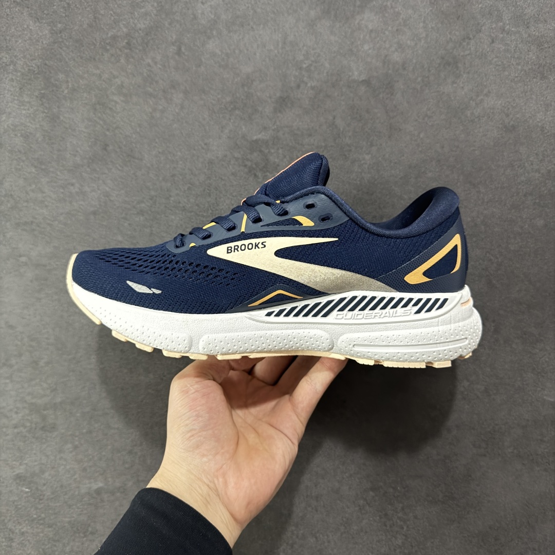 图片[2]-【公司级】外贸热款 Brooks 布鲁克斯 Adrenaline GTS 23 网面运动鞋 官方售价1K+ 正确蓝底带钢印 平台专供品质 尺码：36-46-选品中心