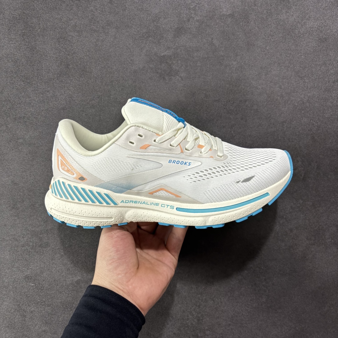 【公司级】外贸热款 Brooks 布鲁克斯 Adrenaline GTS 23 网面运动鞋 官方售价1K+ 正确蓝底带钢印 平台专供品质 尺码:36-46-选品中心