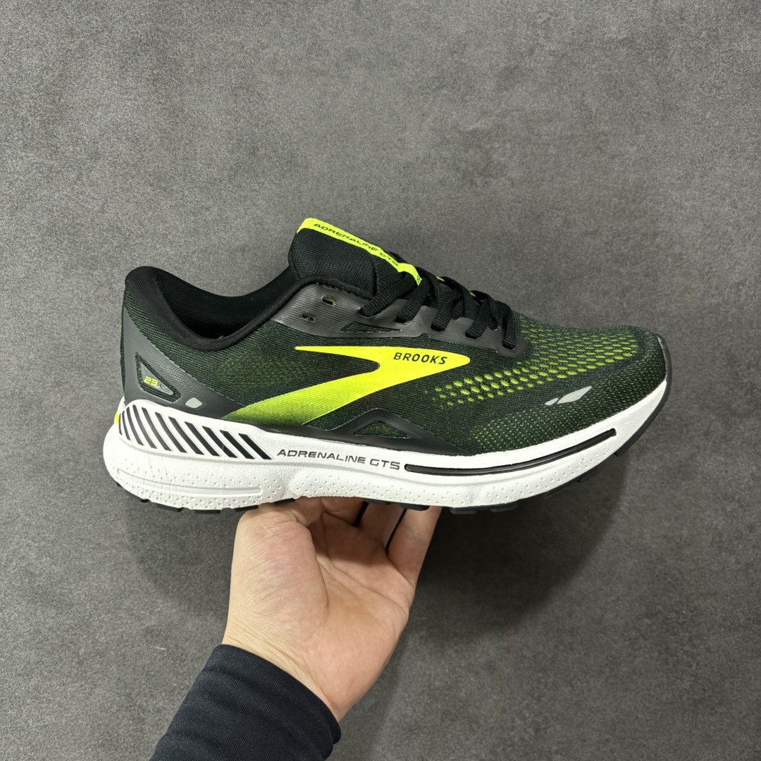 【公司级】外贸热款 Brooks 布鲁克斯 Adrenaline GTS 23 网面运动鞋 官方售价1K+ 正确蓝底带钢印 平台专供品质 尺码:36-46-选品中心