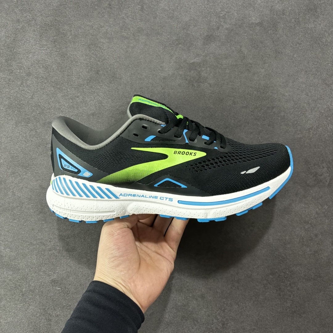 【公司级】外贸热款 Brooks 布鲁克斯 Adrenaline GTS 23 网面运动鞋 官方售价1K+ 正确蓝底带钢印 平台专供品质 尺码:36-46-选品中心