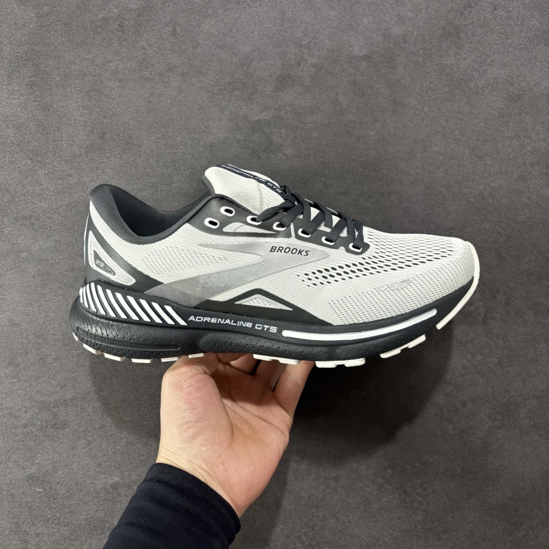 【公司级】外贸热款 Brooks 布鲁克斯 Adrenaline GTS 23 网面运动鞋 官方售价1K+ 正确蓝底带钢印 平台专供品质 尺码:36-46-选品中心