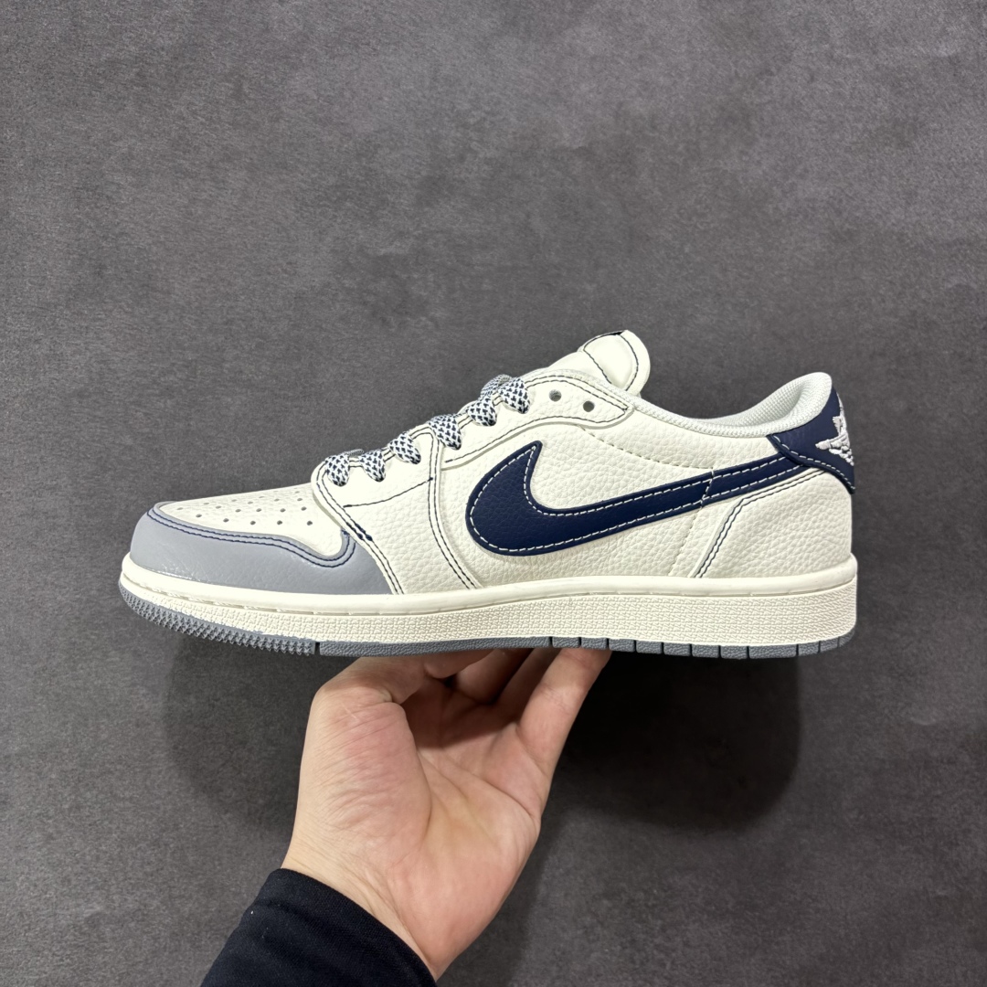 260 【定制版】Gucci x Air Jordan 1 Low 定制配色 古驰联名 乔1 AJ1经典低帮休闲百搭板鞋 XF8698-076