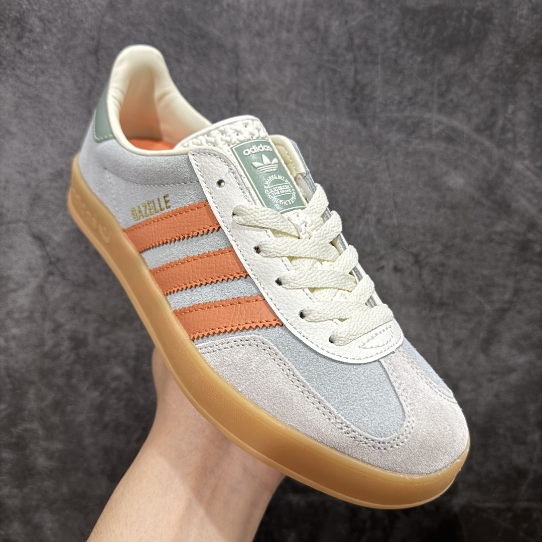  
【正确版】adidas originals GAZELLE INDOOR Wonder 灰白色
此款