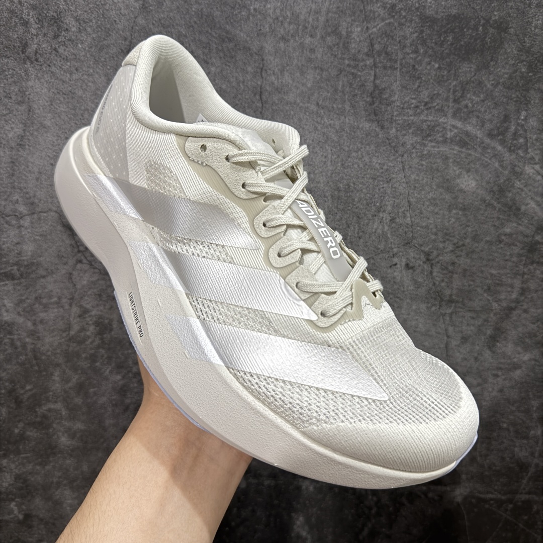220 【渠道纯原】AD Adizero Eva SL M 零度进化版系列低帮轻便透气竞速休闲运动慢跑鞋 JR3419