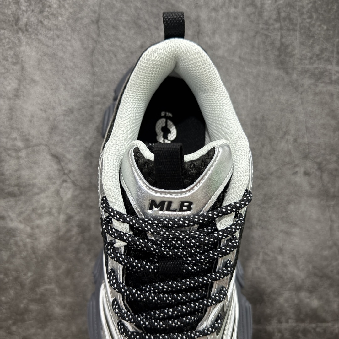 图片[8]-【纯原订单】MLB Winner Chunky 25新款 NY百搭舒适休闲潮流运动厚底增高 防滑耐磨 低帮 老爹鞋 男女同款 银色 潮流厚底时尚街头赛博老爹鞋 MLB官方同步出货 虞书欣等众多潮流明星同款 高弹双层MD大底 原楦原档案数据开发版型（完美鞋头弧度/后套收口效果🆚市面文案版本‼️） 原厂立体填充鞋舌海绵 中底注胶孔原数据开发模具大底原厂转印标市面上唯一纯原版本 原材料打造 内增高6cm 原厂1：1模具开发 原厂进口纳米材质 原盒雷射防伪标包装 天猫订单品质 官网尺码：35 36 36.5 37.5 38 38.5 39 40 40.5 41 42 42.5 43 44 45-选品中心