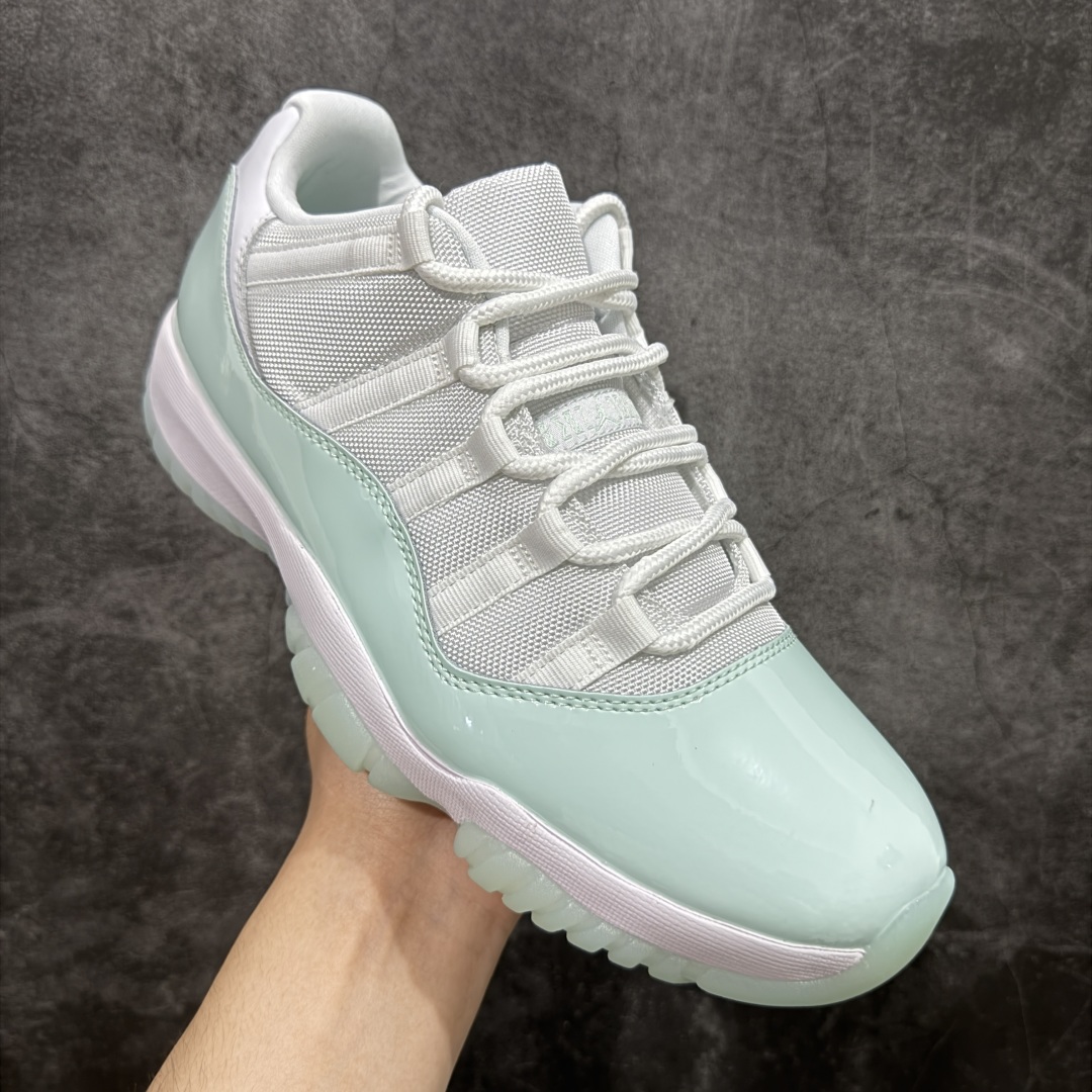 【XP纯原】Air Jordan 11 Low AJ11乔11低帮薄荷绿 男女文化篮球鞋 AH7860-103
