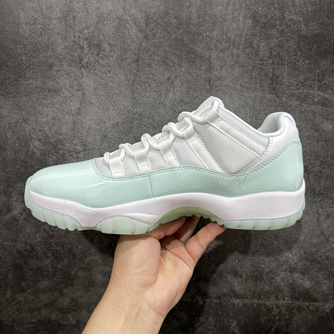 【XP纯原】Air Jordan 11 Low AJ11乔11低帮薄荷绿 男女文化篮球鞋 AH7860-103