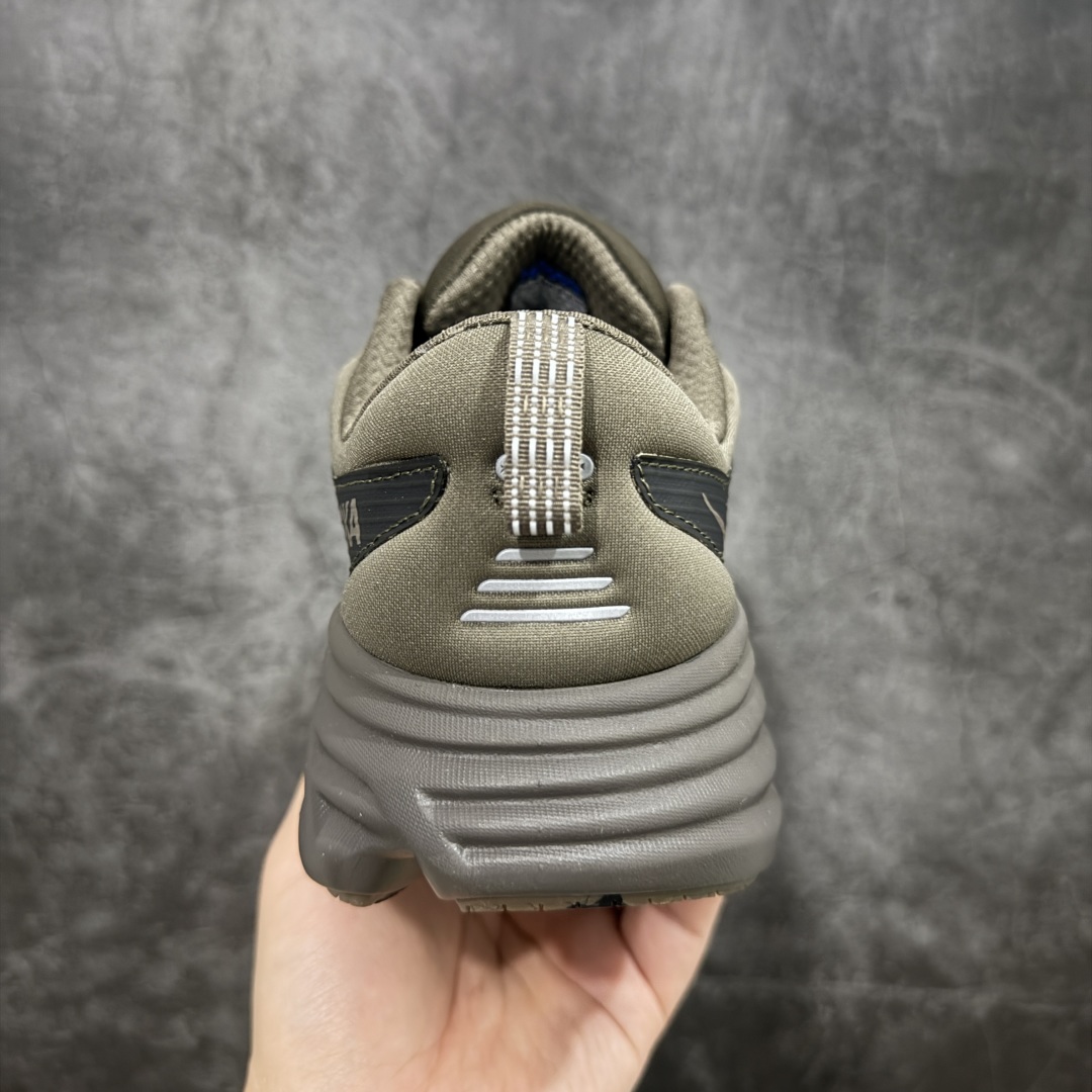 【HK纯原】HOKA ONE ONE Bondi 8 邦代八代缓震网面耐磨低帮跑步鞋