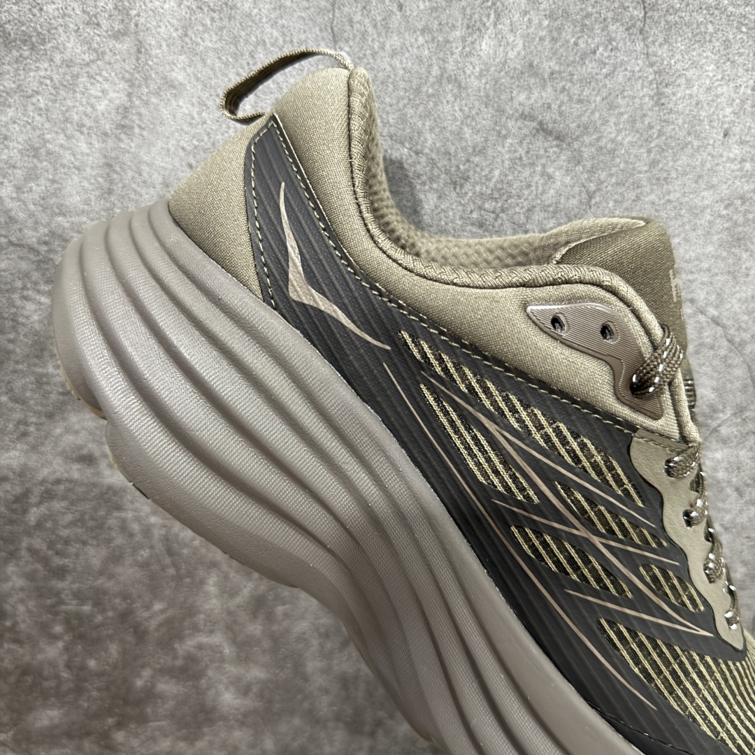 【HK纯原】HOKA ONE ONE Bondi 8 邦代八代缓震网面耐磨低帮跑步鞋