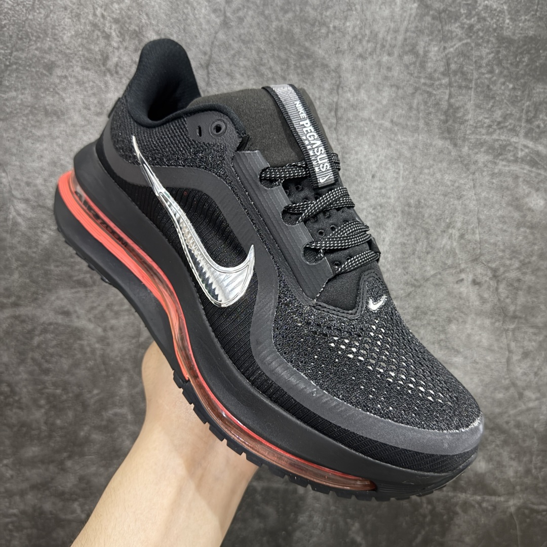 【纯原版】Nike Pegasus Premium Airscape 舒适百搭减震防滑耐磨透气 低帮跑步鞋 男款 黑色 HQ2592-003