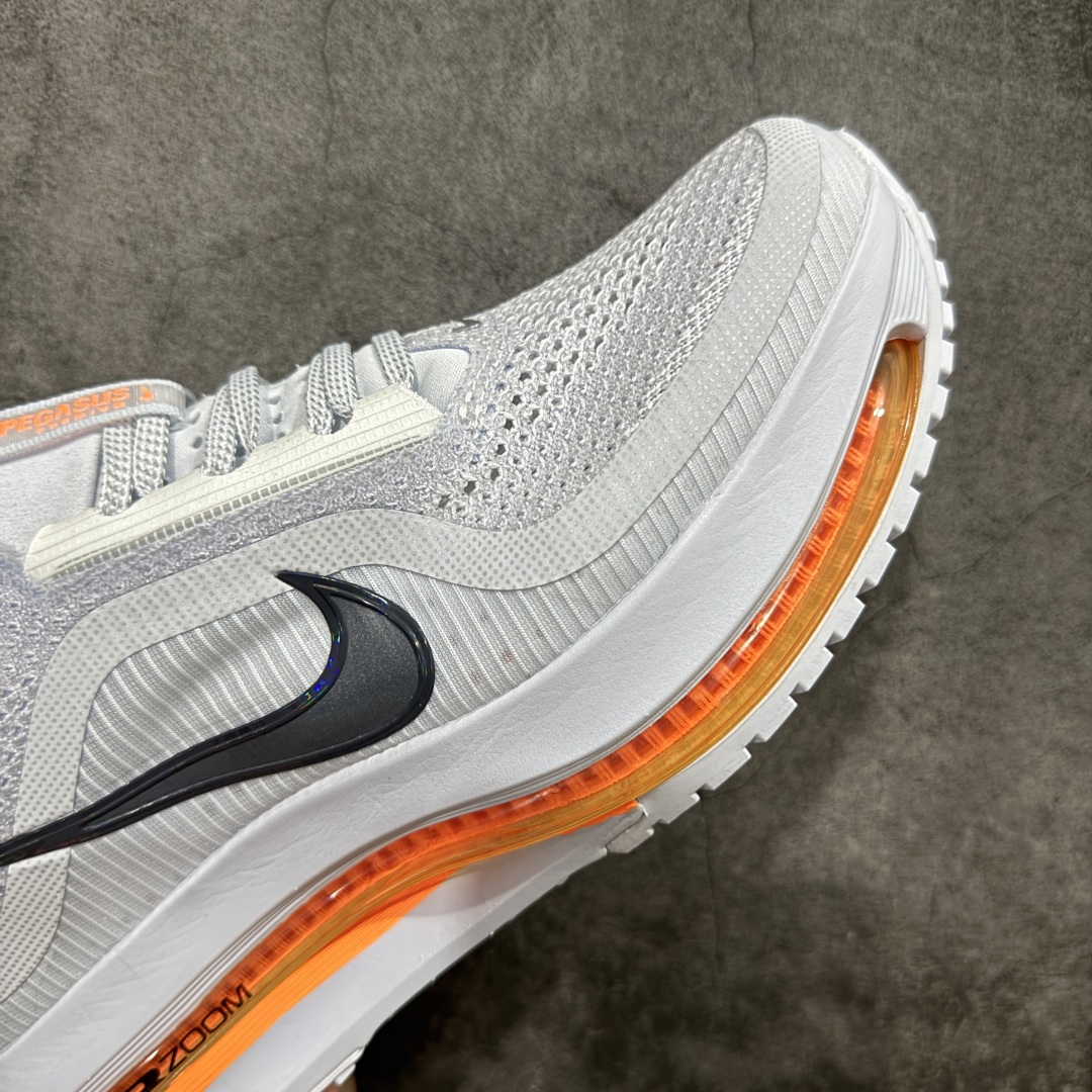 【纯原版】Nike Pegasus Premium Airscape 舒适百搭减震防滑耐磨透气 低帮跑步鞋 男款 灰白橙 低帮跑步鞋 HQ2592-002