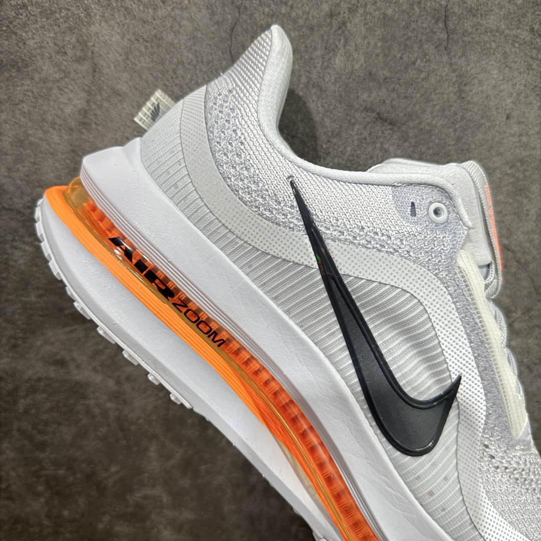 【纯原版】Nike Pegasus Premium Airscape 舒适百搭减震防滑耐磨透气 低帮跑步鞋 男款 灰白橙 低帮跑步鞋 HQ2592-002
