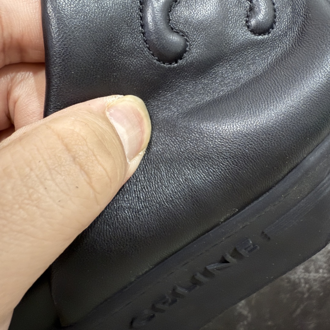 图片[4]-【LW纯原】东莞顶级品质 CELINE最新厚底拖鞋这是一款小红书的火热爆款增高5一8公分真是紫妹的最爱 继Celine熊猫鞋火爆推出新的配色版型，整体设计简约和经典配色，可以闭眼入！率性呈现个性穿搭，诠释 ✔️尺码：3536373839-选品中心