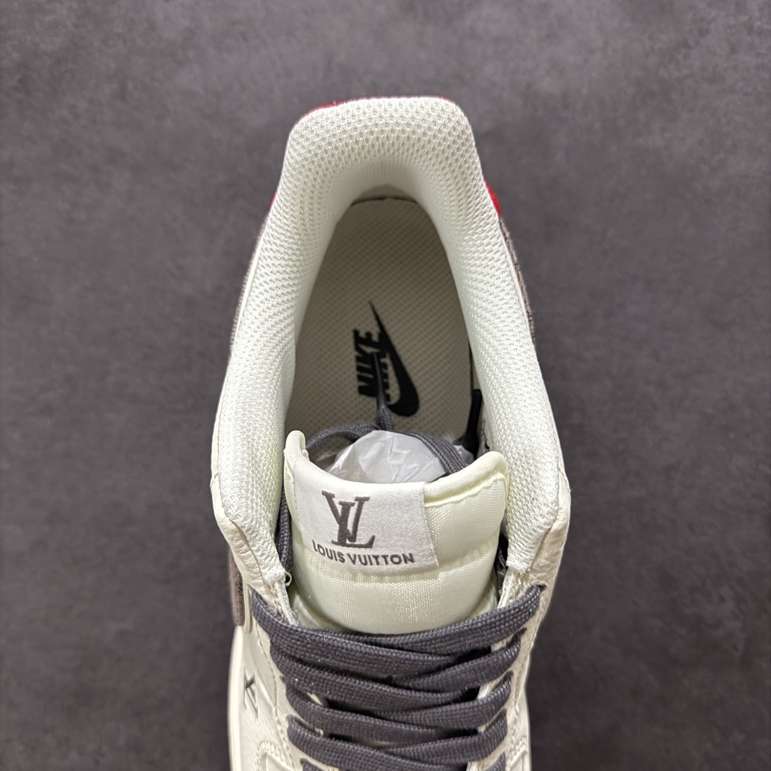 【定制版】Nike Air Force 1'07 Low LV联名 灰牛仔勾 空军一号低帮休闲板鞋 XX3168-136