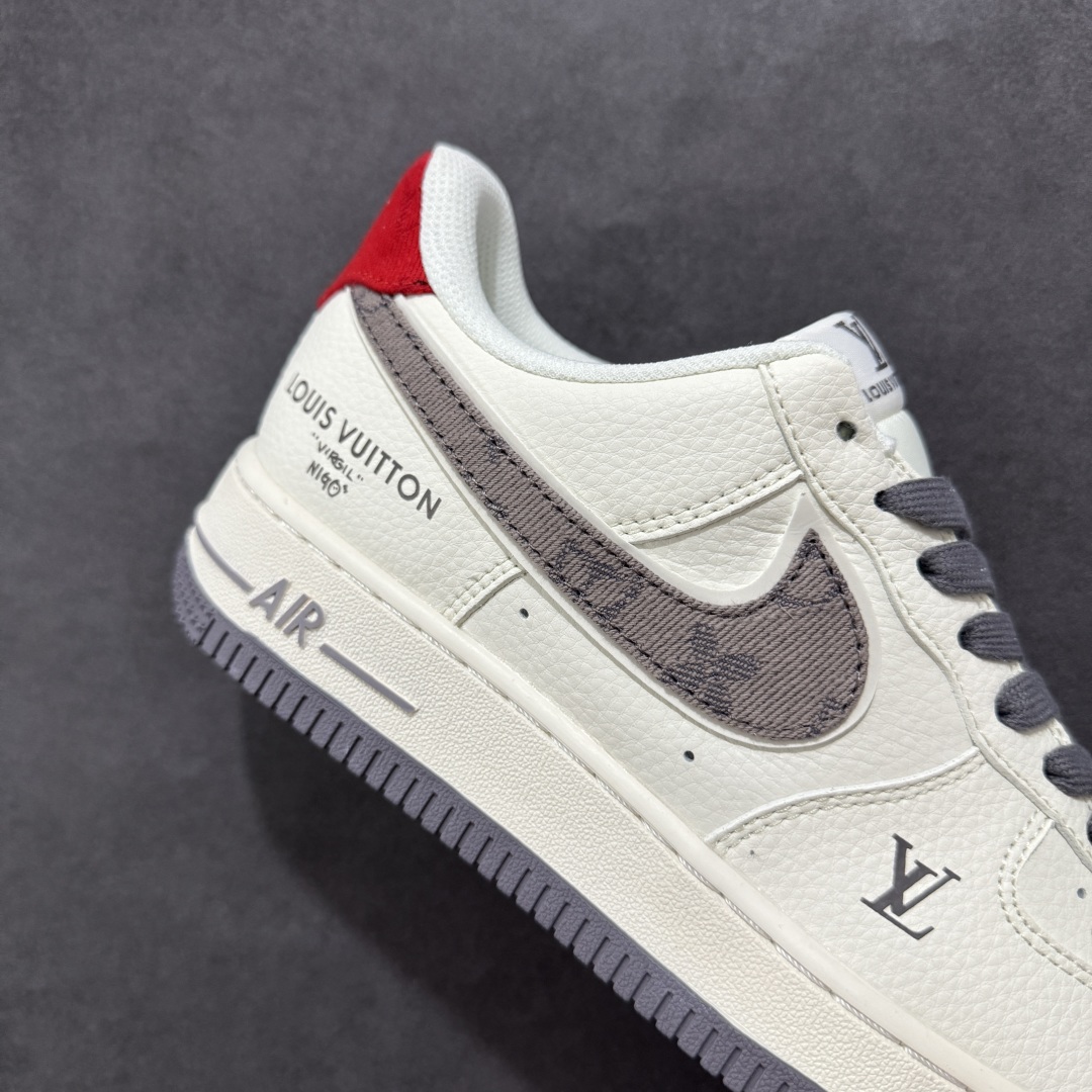 【定制版】Nike Air Force 1'07 Low LV联名 灰牛仔勾 空军一号低帮休闲板鞋 XX3168-136