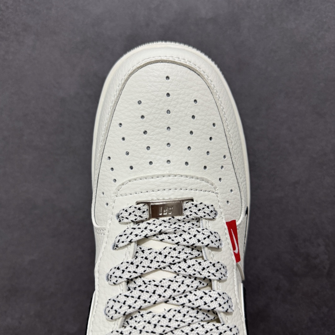 【定制版】Nike Air Force 1 Low 07 x Stussy 白黑小钩满天星 CS5288-010