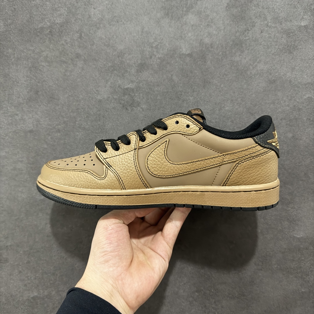 【定制版】Air Jordan 1 Low AJ1 乔1 北面联名 黑棕 高端定制 低帮复古篮球鞋 XZ5749-011