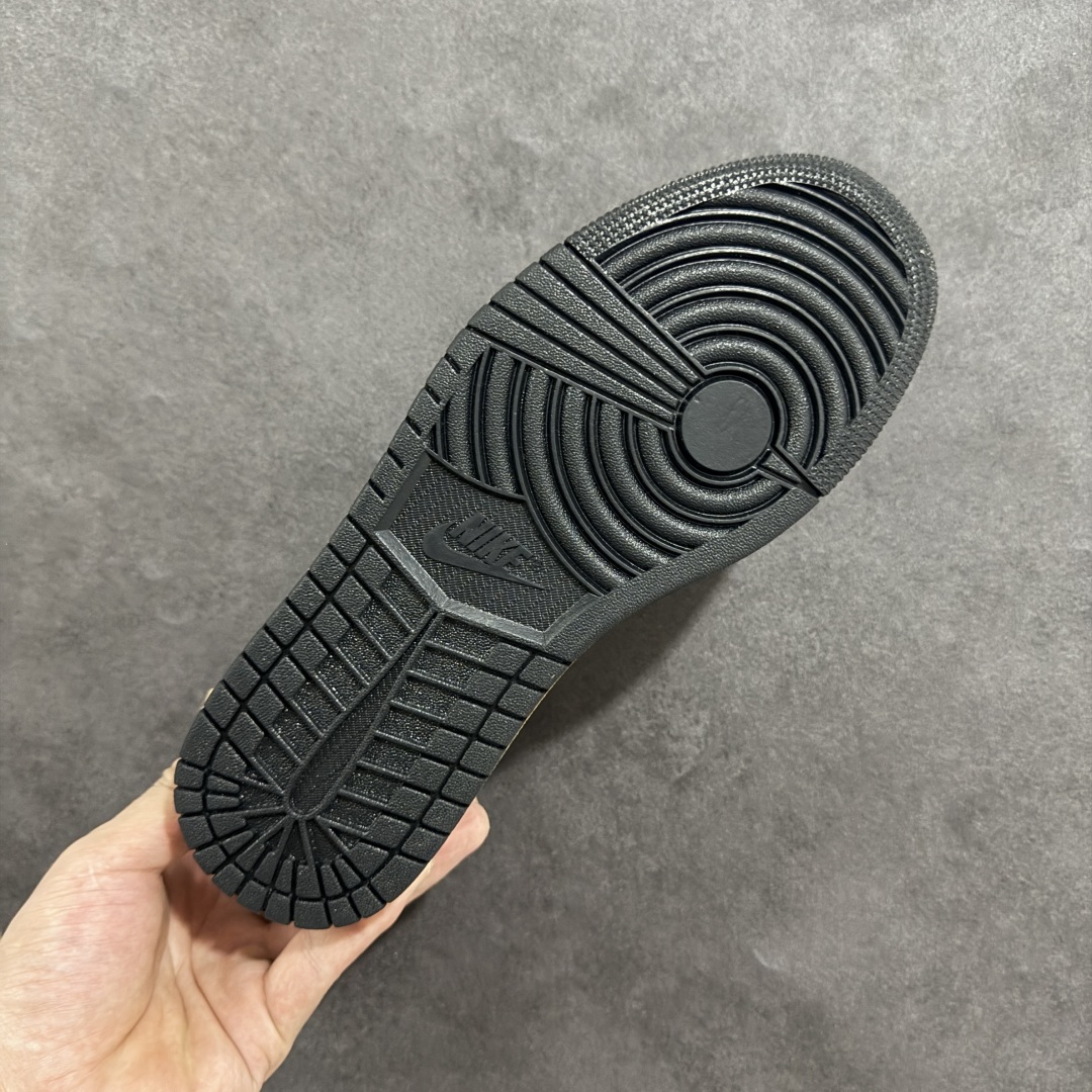 【定制版】Air Jordan 1 Low AJ1 乔1 北面联名 黑棕 高端定制 低帮复古篮球鞋 XZ5749-011