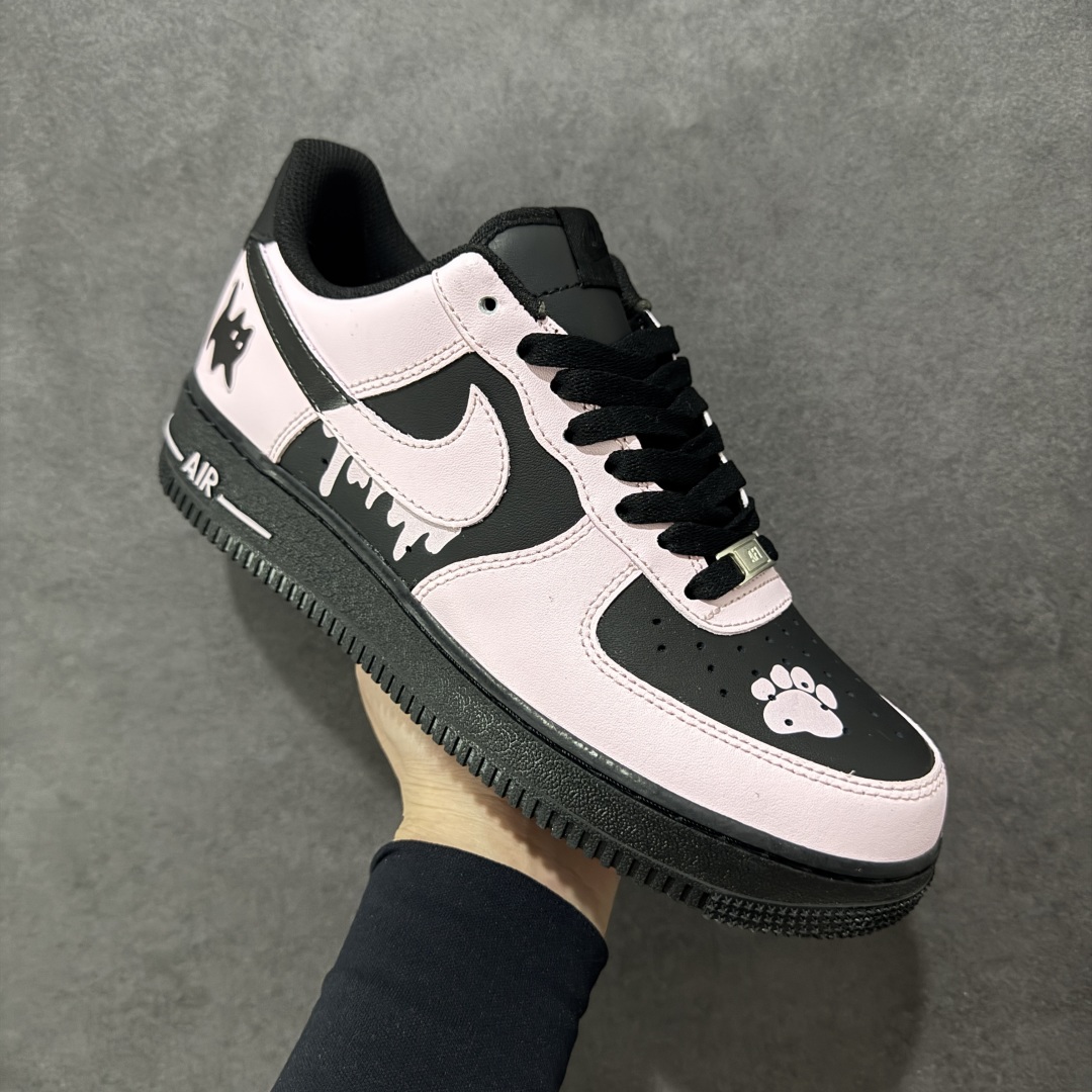 【定制版】Nike Air Force 1 Low 07 甜心猫咪梦幻粉黑 ZH0316-080