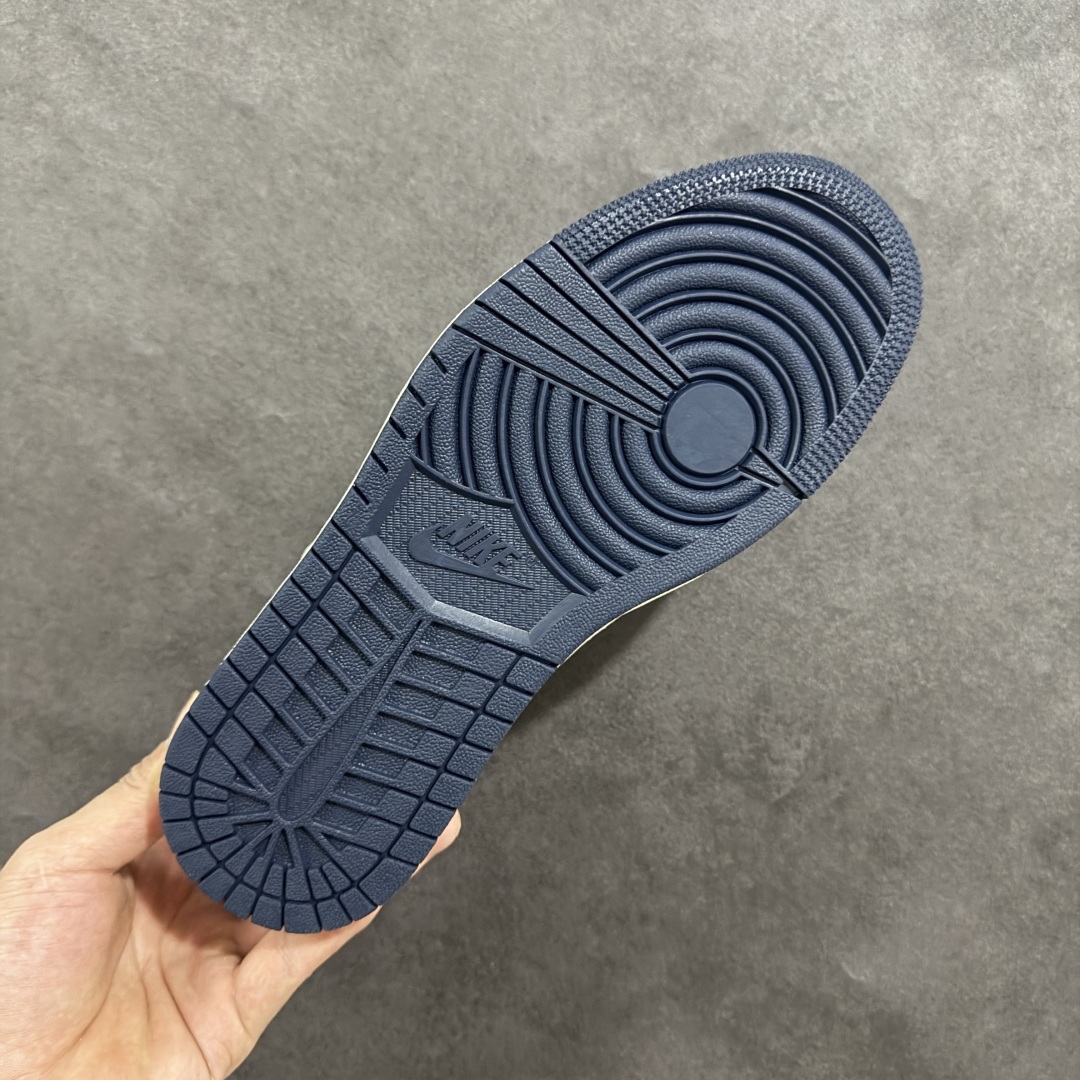 【定制版】Travis Scott x Fragment Design x Air Jordan 1 Low SP AJ1 LV联名 蓝牛仔抽绳 低帮文化休闲板鞋 YX5066-322