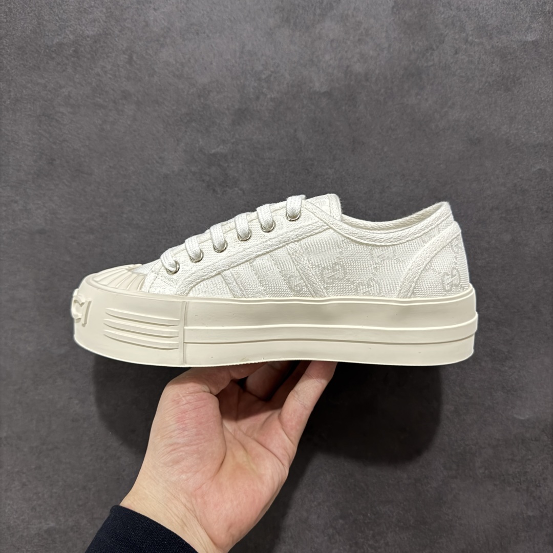 【广东纯原版本】Gucci厚底布鞋 引领新风尚 5cm隐形增高术