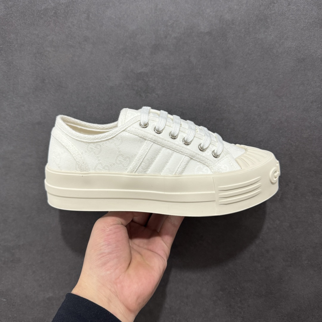 【广东纯原版本】Gucci厚底布鞋 引领新风尚 5cm隐形增高术