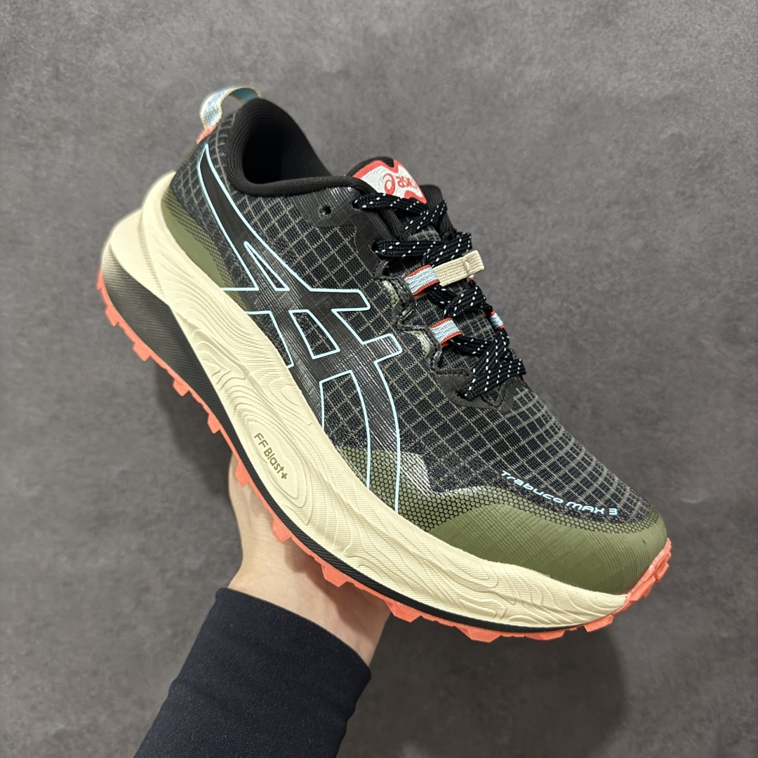 图片[3]-【公司级】Asics Gel-Trabuco Max 3 亚瑟士复古透气休闲鞋缓震男子耐磨跑步鞋  #鞋面采用无缝线鞋面，贴合脚型，穿着舒适；中底360°环绕式GL，提供良好的缓冲性能；  尺码：36 37 37.5 38 39 39.5 40 40.5 41.5 42 42.5 43.5 44 45-选品中心