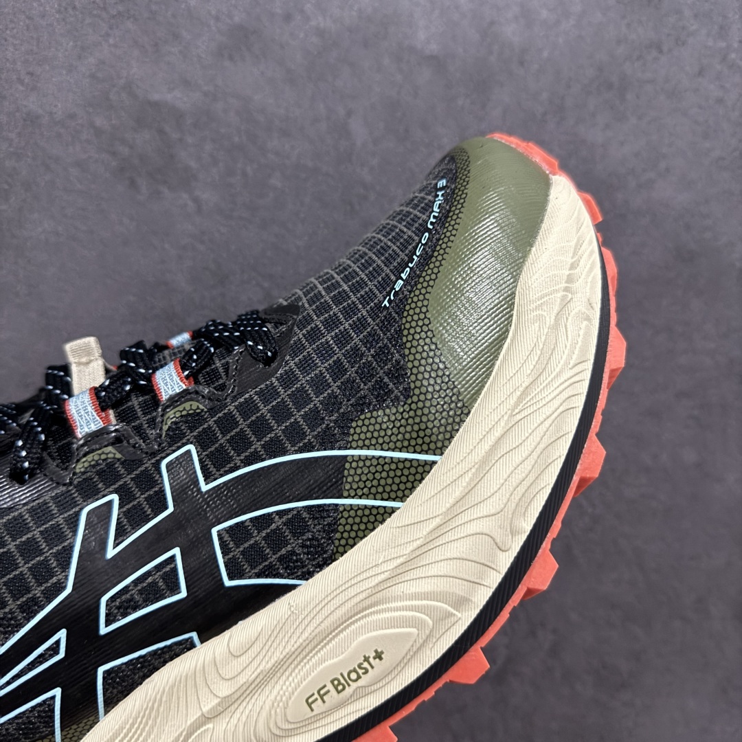 图片[5]-【公司级】Asics Gel-Trabuco Max 3 亚瑟士复古透气休闲鞋缓震男子耐磨跑步鞋  #鞋面采用无缝线鞋面，贴合脚型，穿着舒适；中底360°环绕式GL，提供良好的缓冲性能；  尺码：36 37 37.5 38 39 39.5 40 40.5 41.5 42 42.5 43.5 44 45-选品中心